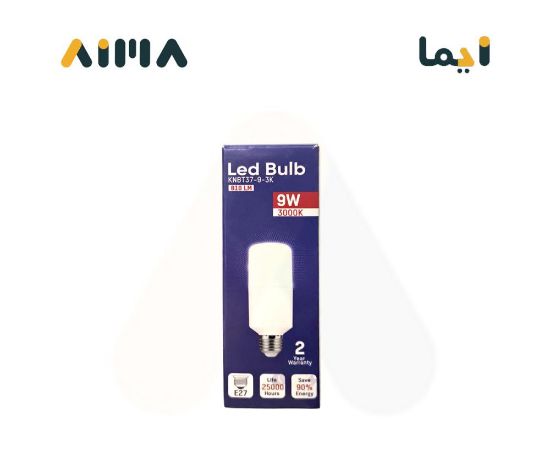 صورة كينويل لمبة كبسولة T37 9W 3000K E27 BASE